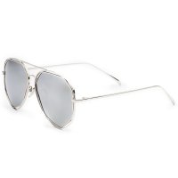 CHB Silver Lens Polarized SUN Women Sunglasses