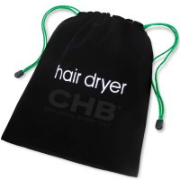 Hair Dryer Bags Drawstring Bag Container Hairdryer Bag, 11.8 by 13.8 Inch (Velvet, Black)